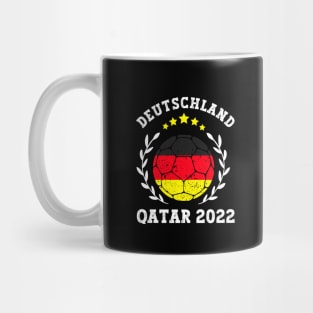 Deutschland Football Mug